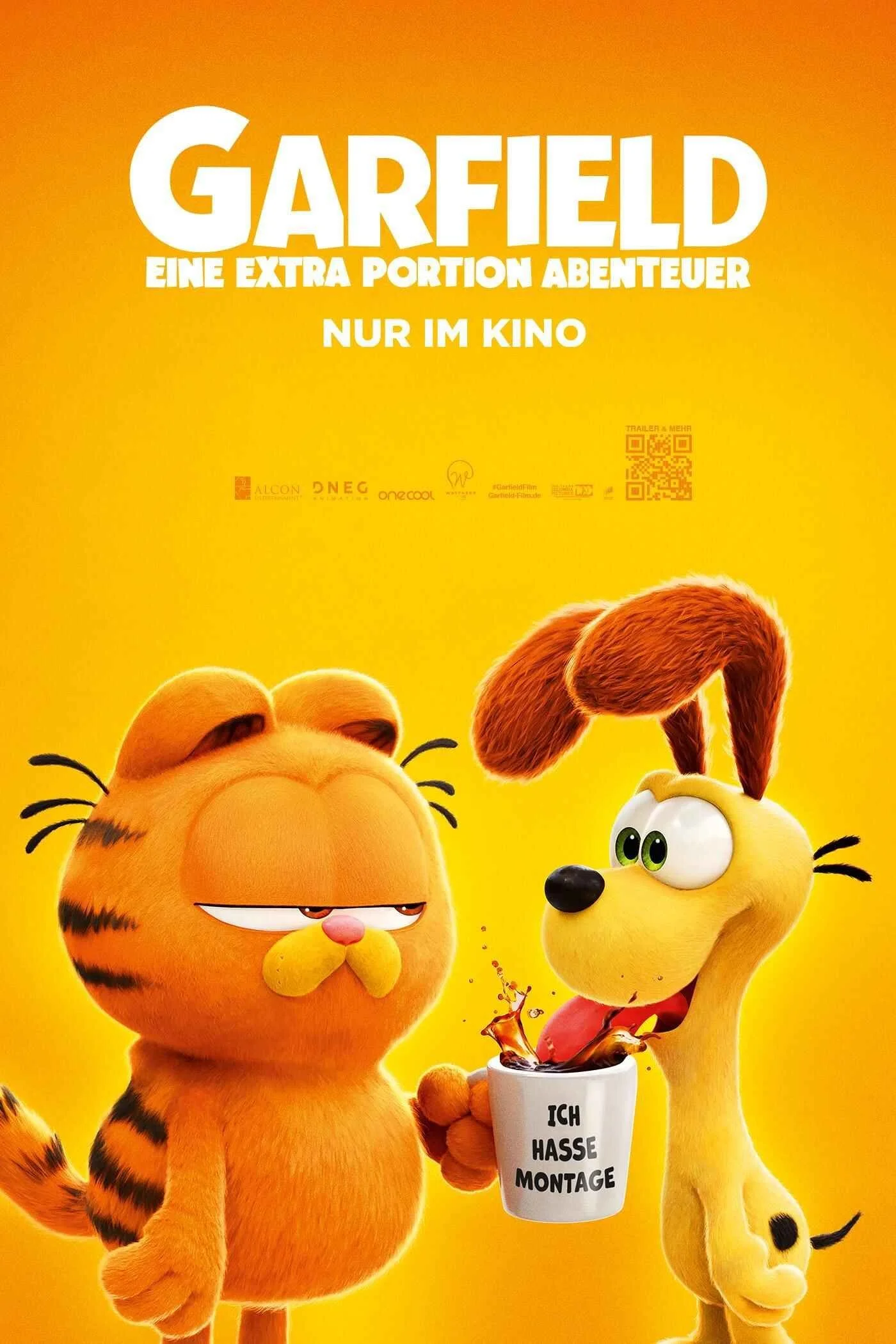 The Garfield Movie (2024) - Stream Animation movies with IPTV PRIME IPTV service